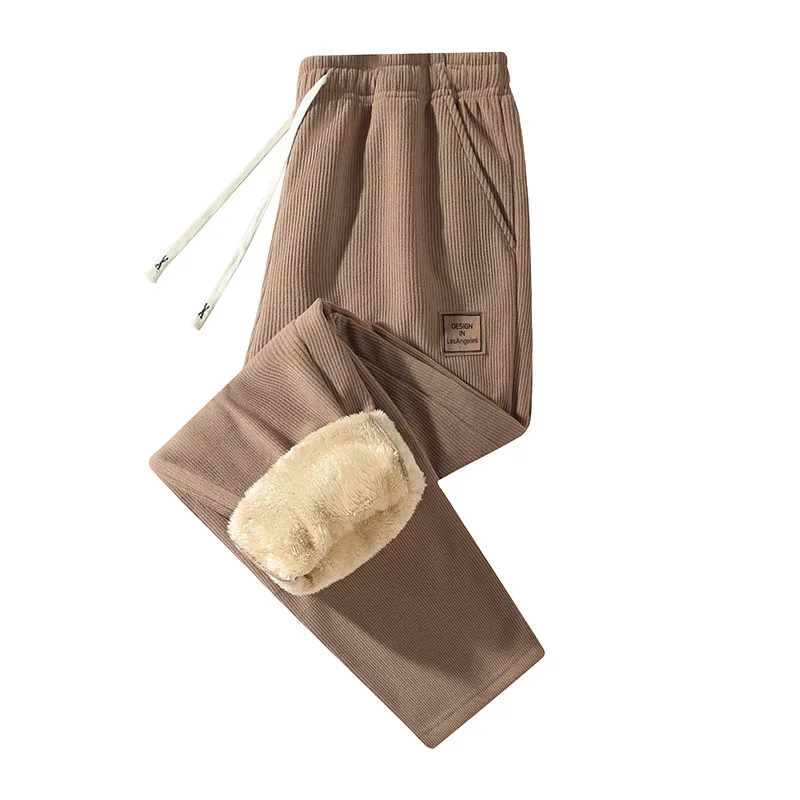 Winter Warm Pants Men's Thick  - Corduroy Pant Warm review and price