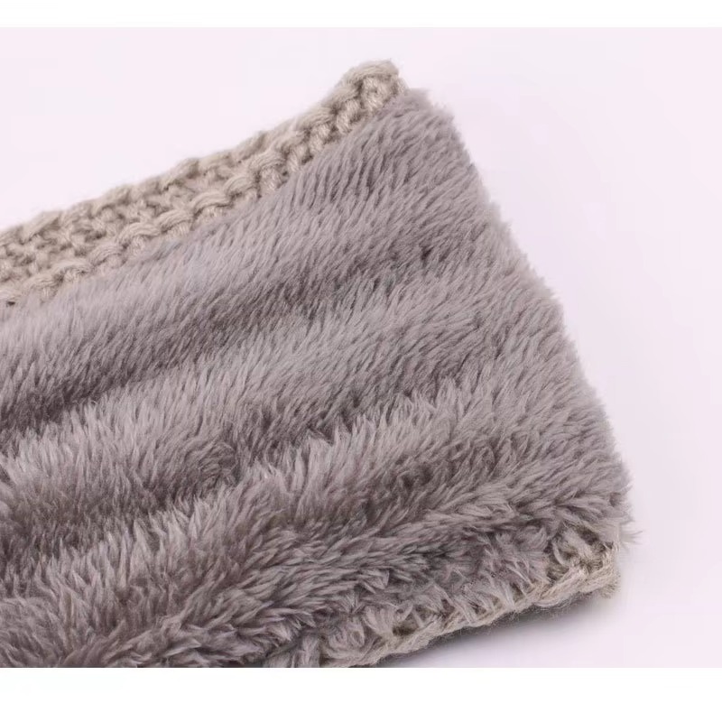 Women's Winter Chunky Knit Hea - Fleece Ear Warmer Band review and price