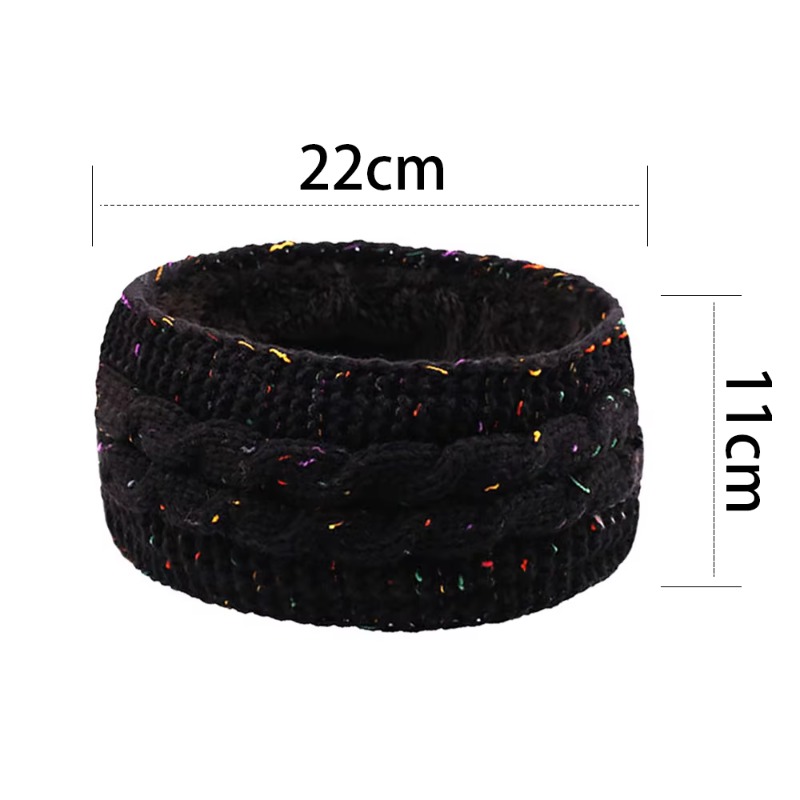 Women's Winter Chunky Knit Hea - Fleece Ear Warmer Band review and price