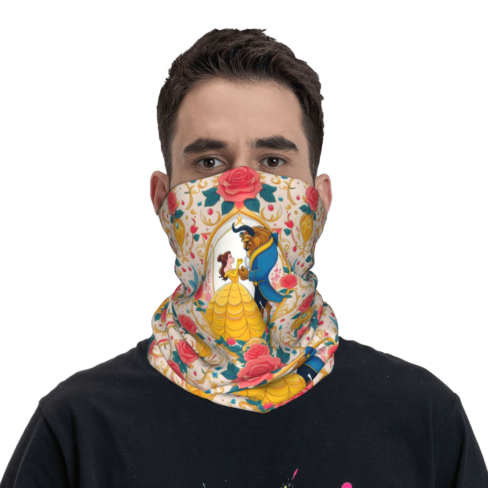 Custom B-Beauty and the B-Beas - Neck Gaiter Fleece review and price