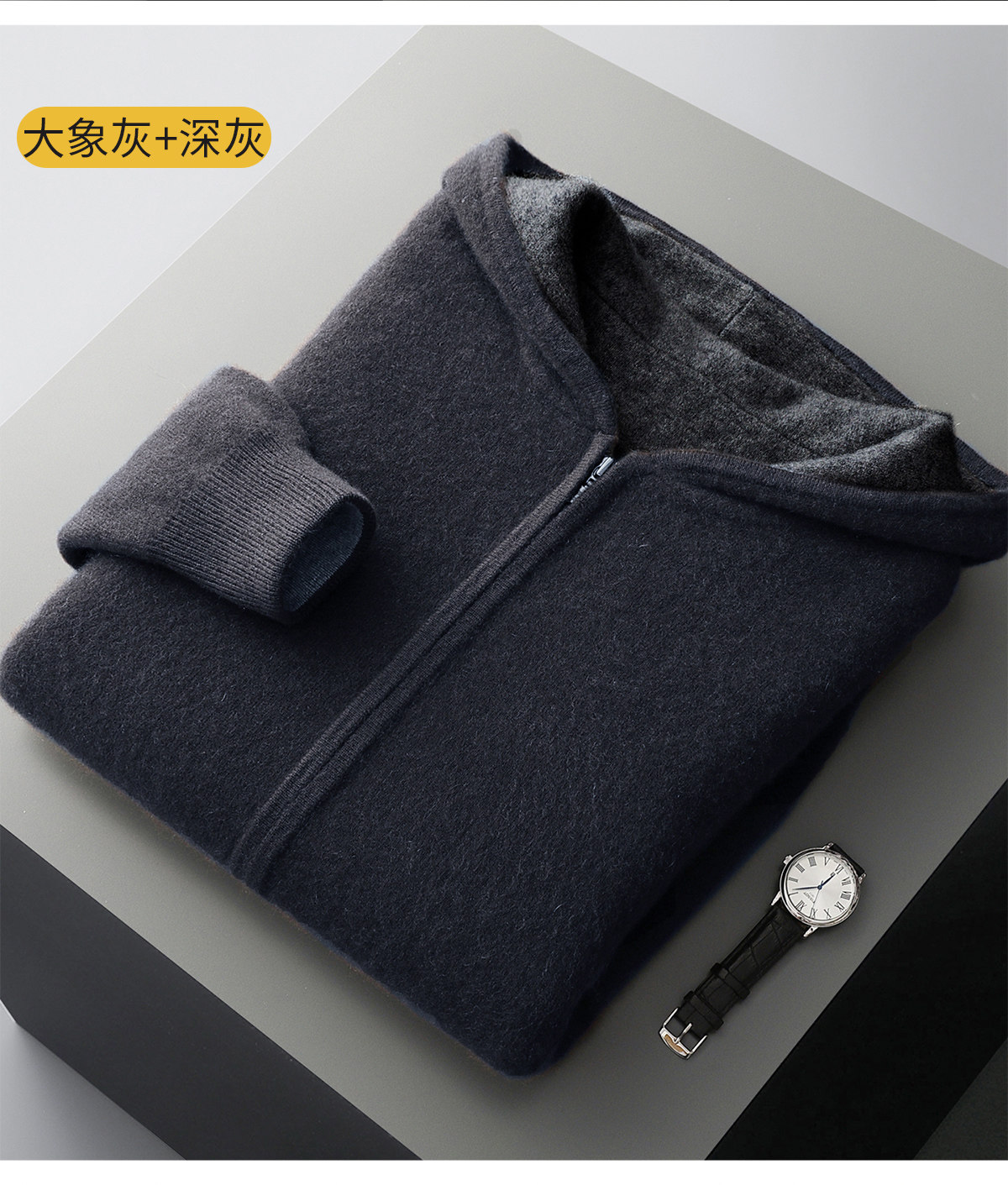 100% pure cashmere men's doubl - Wool Coat Peacoat review and price